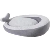 OEM Petit panier pour chien, coussin moelleux, gris et respirant