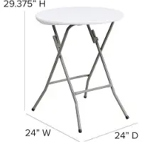 OEM Table pliante hydrofuge pour l'intérieur et l'extérieur