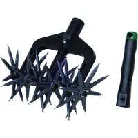 OEM Cultivateur de jardin manuel 2-en-1 pour plates-bandes et pelouse