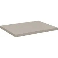 Meublorama Plan vasque 50 cm VANO – Finition marron congo – L50 × P40 × H2 cm – À poser