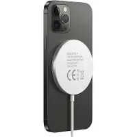 Avizar Mayaxess, chargeur MagSafe magnétique 15 W pour iPhone 14 / 14 Plus / 14 Pro / 14 Pro Max, blanc