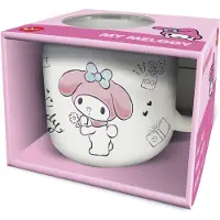 Stor Universaltasse My Melody 414 ml, 1 Stück, Weiss/Rosa, Tasse, Blanc, Rose