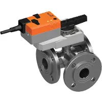 Belimo Vanne De Régulation 3 Voies DN32 Bride Kvs16 24VAC/DC 9s 0-10V 8Nm IP54 R7032R16-B3/NRQ24A-SZ