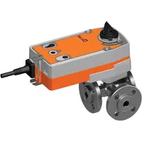 Belimo Vanne De Régulation 3 Voies DN25 Bride Kvs10 24-125VDC/24-240VAC Cas De Défaillance NO 75s 2 Points 10Nm IP54 R7025R10-B2/NRFA-O