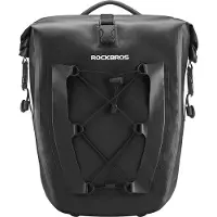 Famanu Sacoche de vélo imperméable 25 L, résistante à la pluie et réfléchissante