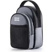 RockBros Sac de guidon - Sac avant de grande capacité pour vélo - Sac de guidon pour vélos, vélos pliants, VTT et vélos de route - Bleu