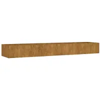 Syfax Lit surélevé de jardin 360x80x40 cm acier corten