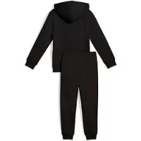 Puma Survêtement 'Essentials No.1' noir / blanc