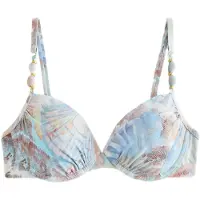Next Hauts de bikini beige clair / bleu / bleu clair / taupe