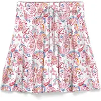 Vero Moda Jupe 'VMMENNY' bleu / homard / rose foncé / blanc
