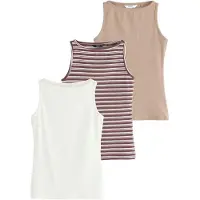 Next Haut chocolat / brocart / blanc