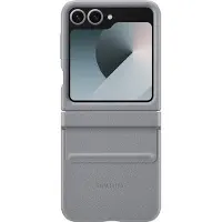 Samsung EF-VF741PJE KindSuit Case for Galaxy Z Flip 6/7 FE Gray (Damage Package) (Galaxy Z Flip6, Galaxy Z Flip7 FE), Coque pour téléphone portable, Gris