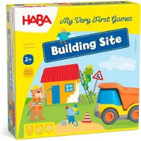 Haba Building Site Board Game Jaune Enfants