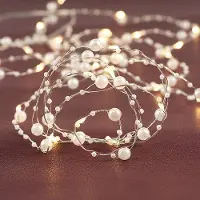 OEM Guirlande lumineuse LED avec minuterie, 36 segments LED, longueur 4,5 mètres, blanche
