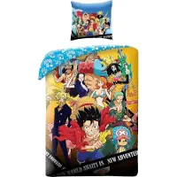 Namco Bandai Games One Piece - Ensemble housse de couette « Luffy And His Crew II » CD2354 (lit simple) (coloré)