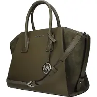 Michael Kors sac à main en cuir vert 35F4S4VS3LOLIVE