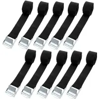 OEM Sangles courtes de 65 cm, noires, pour porte-vélos