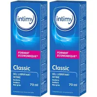 Intimy CLASSIC Natural 2x70 ml Lubrifiant(S)