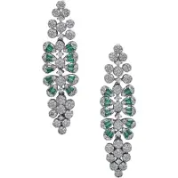 Avant Garde Boucles d'oreilles vert