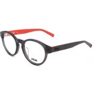 FILA Lunettes de Vue VFI218L 46/18/135 Shiny transparent dark grey Acetate UNISEX VFI218L