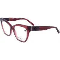 Ferragamo Lunettes de Vue SF2936 54/17/140 Transparent wine Acetate WOMAN SF2936