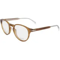 David Beckham Lunettes de vue - - DB 1122 - Jaune (Yellow horn) - Acétate - Taille 50/21/150