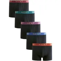 Next Boxers bleu chiné / violet chiné / rouge chiné / noir