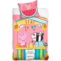 Carbotex Literie pour enfants Pepina Piggy Lemonade Stall
