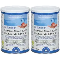 Dr. Jacob's Formule Alcalinisante 2x300 g Poudre