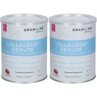 Laboratoire des Granions Collagène + Beauté Poudre 2x275 g Poudre Pour La Préparation D'Une Solution