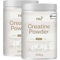 Nu3 Créatine 100 % CREAPURE 2x500 g Poudre