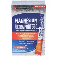 Forte pharma Magnésium Ultra Fort 360 mg - Sticks Fruits Rouges 30 pc(s) Granulés