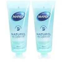 Manix Naturel Gel Lubrifiant 2x80 ml Lubrifiant(S)