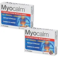 3C Pharma Myocalm Contractions musculaires 2x30 pc(s) Comprimé(S)