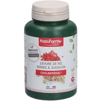 Nat & Form Nat&Form LEVURE DE RIZ ROUGE & GUGULON 200 pc(s) Capsule(S)