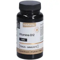 Nat & Form Nat&Form Vitamine B12 en gélules 30 pc(s) Capsule(S)