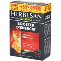 SuperDiet Herbesan Booster d'Energie 30 pc(s) Ampoule(S) Buvable(S)