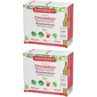 SuperDiet QUATUOR CIRCULATION BIO - 10% avec le code: 926CE 2x20x10 ml Solution Orale