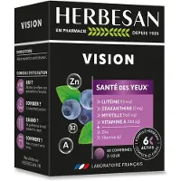SuperDiet Herbesan Vision – Santé des yeux 60 pc(s) Comprimé(S)