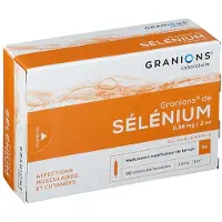 Granions de Selenium 0,96 mg/2 mL 60 ml Suspension(S) Buvable(S)