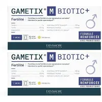 Densmore Gametix M Biotic+ – Fertilité masculine et qualité des spermatozoïdes 2x30 pc(s) Poudre Pour La Préparation D'Une Solution
