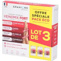 PDM to be maintained Granions Veinomix fort Lot de 3 mois 90 pc(s) Comprimé(S)