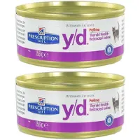 Hill's Pet Nutrition Hills Feline Chat Prescription Diet y/d 2x156 g Aliment