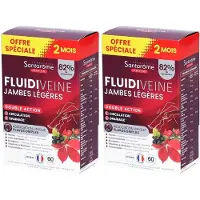 Santarome Fluidiveine Jambes Légères Circulation & Drainage 2x60 pc(s) Comprimé(S)