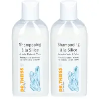 Dr theiss Shampoing à la Silice 2x200 ml Shampooing