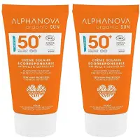 Alphanova CRÈME SOLAIRE CERTIFIÉE BIO TRÈS HAUTE PROTECTION SPF 50+ 2x50 g Crème Pour La Peau