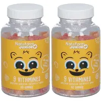 Nat & Form Ours + 9 vitamines 2x60 pc(s) Bonbon(S)