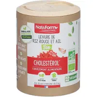 Nat & Form Ecocert Levure de Riz rouge & Ail Bio 90 pc(s) Capsule(S)