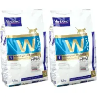 Virbac VETERINARY HPM Weight Loss & Diabetes, Croquettes chat obèse 2x1500 g Aliment