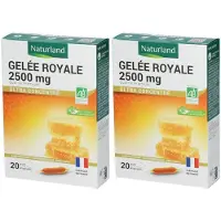Naturland Gelée Royale 2500 mg Bio Ampoules 2x20 pc(s) Ampoule(S)